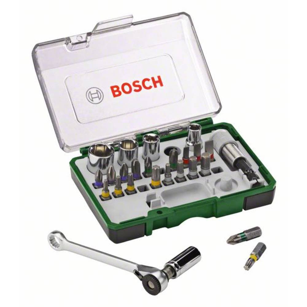 Bosch Accessories Promoline Hylsnyckelsats metrisk 1/4 27 delar 2607017160