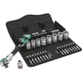 Miniatyrbild 1 av 10: Wera 8100 SB 6 Zyklop Speed Hylsnyckelsats metrisk 3/8 29 delar 05004046001