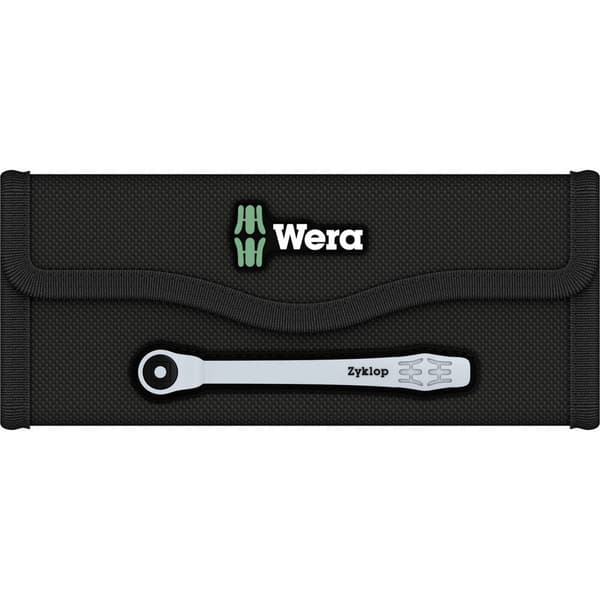 Wera Zyklop Metal 8100 SA 7 Hylsnyckelsats metrisk 1/4 28 delar 05004017001