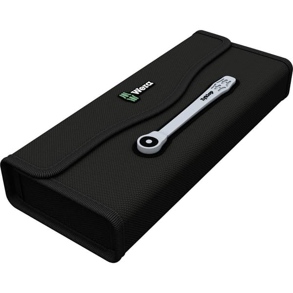 Wera Zyklop Metal 8100 SC 7 Hylsnyckelsats metrisk 1/2 28 delar 05004077001
