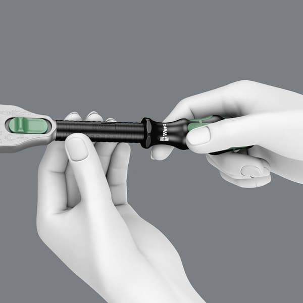 Wera 8100 SC 6 Zyklop Speed Hylsnyckelsats metrisk 1/2 28 delar 05004076001
