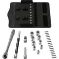 Miniatyrbild 3 av 4: Wera Zyklop Metal 8100 SB 7 Hylsnyckelsats metrisk 3/8 29 delar 05004047001