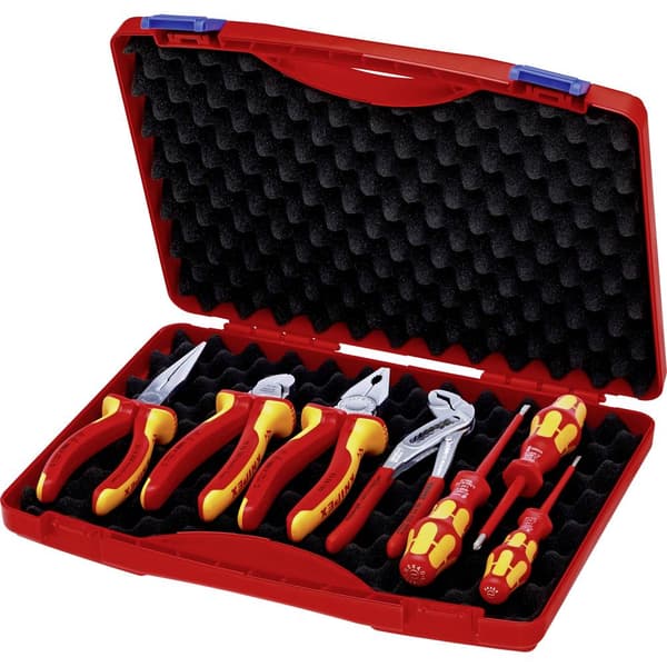 Knipex 00 21 15 Verktygsset VDE i väska 7 delar
