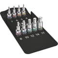 Miniatyrbild 1 av 3: Wera 8740 C HF Hylsnyckel-bitsinsats-set 1/2 9 delar 05004201001