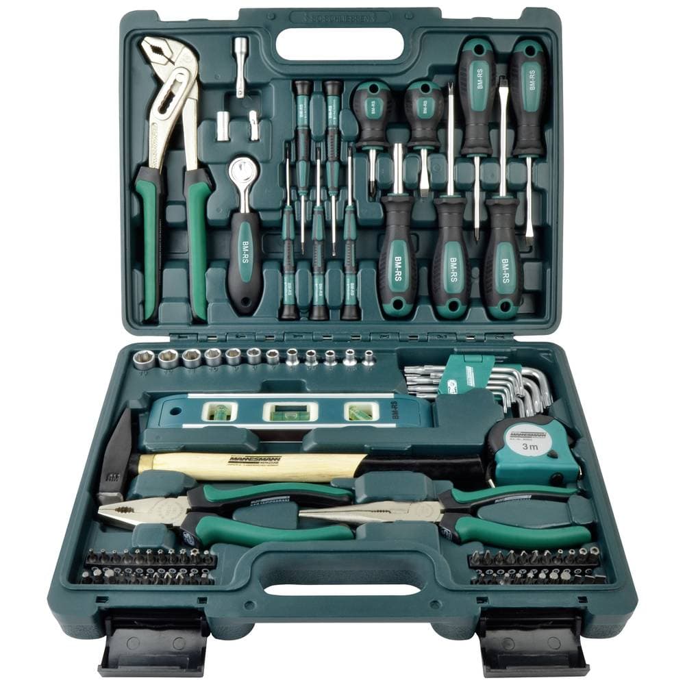 Brüder Mannesmann Mannesmann M29084 Hantverkare Verktygsset i väska