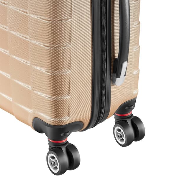 Resväskor 3 stycken set i hardcase, Hårda resväskor - champagne