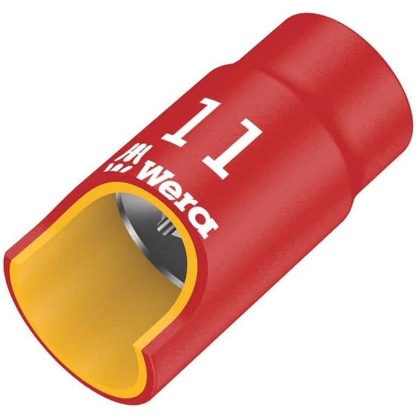 Wera 8790 B VDE 05004952001 Ytter-sexkantig VDE-hylsnyckelinsats 8 mm 3/8