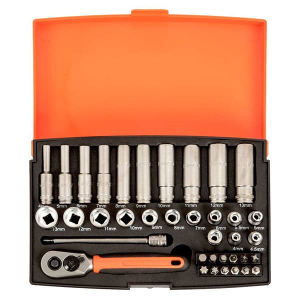 Bahco Hylsnyckelsats 37 delar SL25L