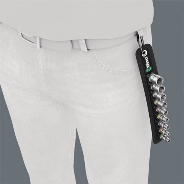 Wera Belt C 2 Zyklop Hylsnyckel-bitsinsats-set 1/2 7 delar 05003996001