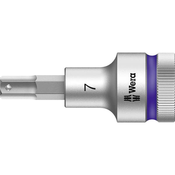 Wera 8740 C HF 05003823001 Inner-sexkantig Hylsnyckel-bitsinsats 7 mm 1/2