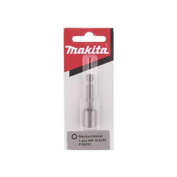 Makita P-06301 Hylsnyckel-maskinupptag 10 mm Drivning 1/4 55 mm 1 st