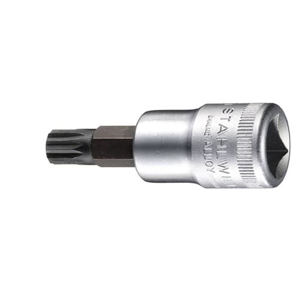 Stahlwille 54 X M 8 03060008 Inner-flertandad (XZN) Hylsnyckel-bitsinsats M8 1/2