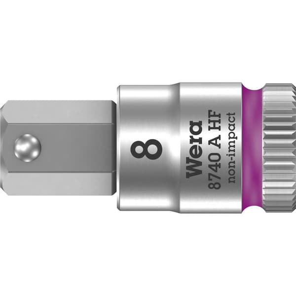 Wera 8740 A 05003339001 Inner-sexkantig Hylsnyckel-bitsinsats 8 mm 1/4