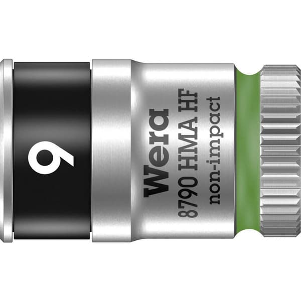 Wera 8790 HMA 05003724001 Ytter-sexkantig Hylsnyckelinsats 9 mm 1/4