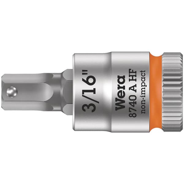 Wera 8740 A 05003386001 Inner-sexkantig Hylsnyckelinsats 3/16 1/4