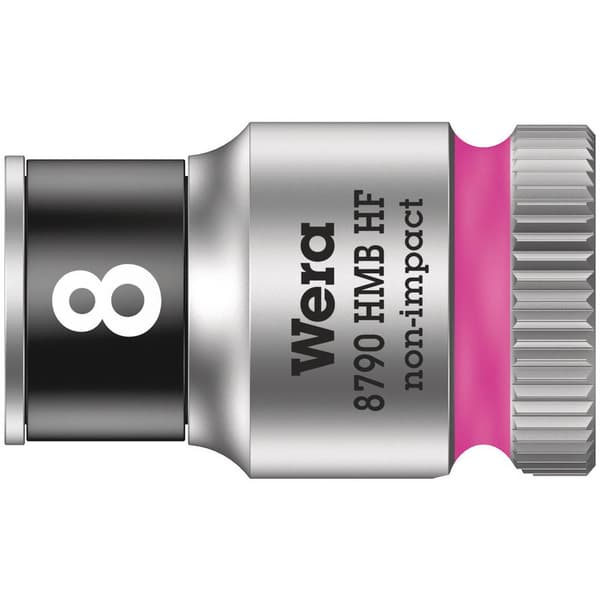 Wera 8790 HMB HF 05003742001 Ytter-sexkantig Hylsnyckelinsats 8 mm 3/8