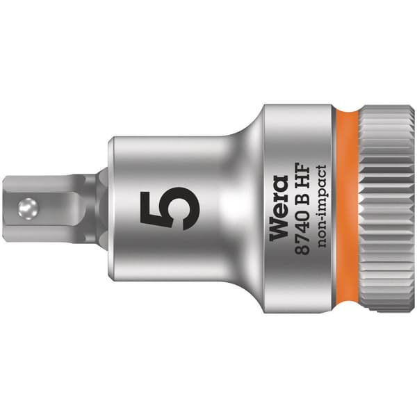 Wera 8740 B HF 05003033001 Ytter-sexkantig Hylsnyckelinsats 5 mm 3/8