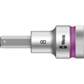 Miniatyrbild 1 av 4: Wera 8740 C HF 05003824001 Inner-sexkantig Hylsnyckel-bitsinsats 8 mm 1/2