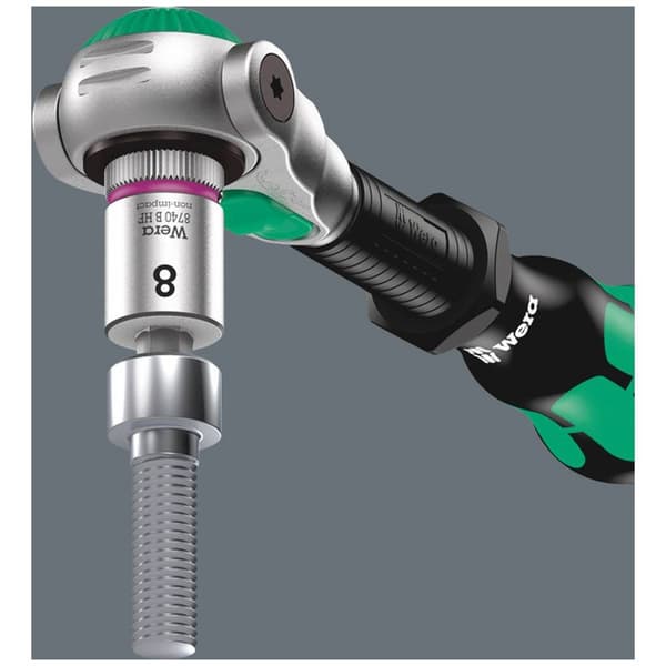 Wera 8740 B HF 05003035001 Ytter-sexkantig Hylsnyckelinsats 6 mm 3/8