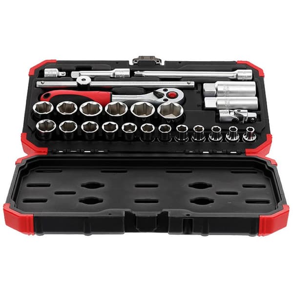 Gedore RED R59003026 Hylsnyckelsats 26 delar 3300053