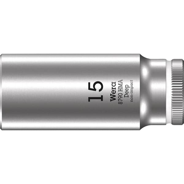 Wera 05004512001 Hylsnyckelinsats 15 mm 1 st 1/4