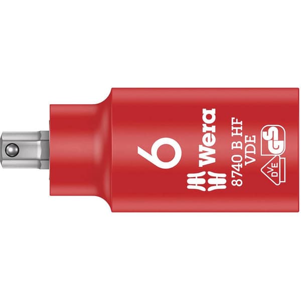 Wera 05004902001 Hylsnyckel-bitsinsats 6 mm 1 st 3/8
