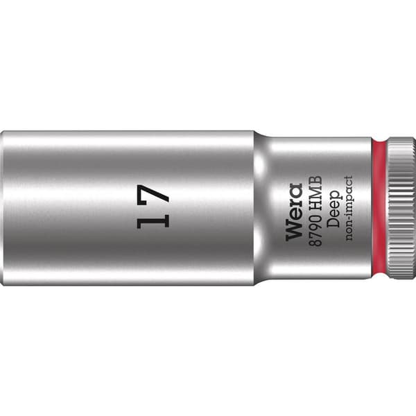Wera 05004539001 Hylsnyckelinsats 17 mm 1 st 3/8