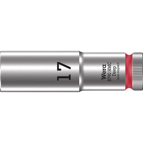 Wera 05004557001 Hylsnyckelinsats 17 mm 1 st 1/2