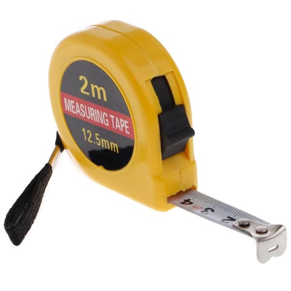 Måttband - 2M / 6ft (Gul)
