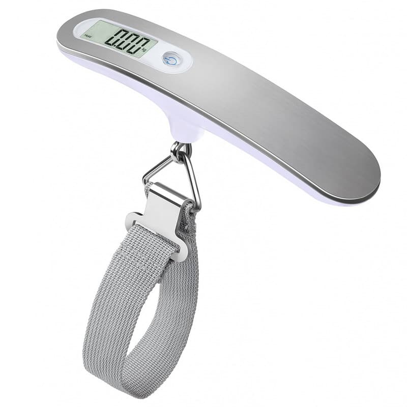 Digital bagagevåg 50 kg Grå/vit