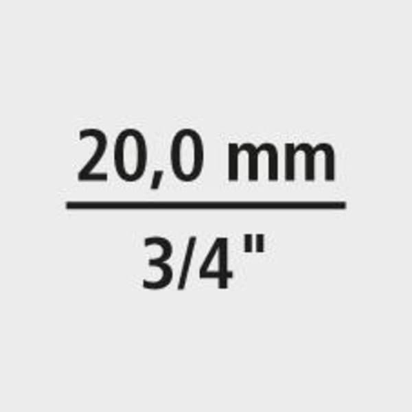 Gedore 3294 6279090 Anslutningsfyrkant Drivning 3/4 51.5 mm 1 st