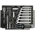 Miniatyrbild 3 av 4: Makita E-08713 Verktygsset Universal i väska 120-delars