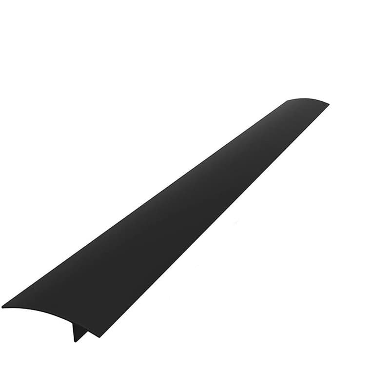 Spislist T-list silikon 54 cm (21") Svart