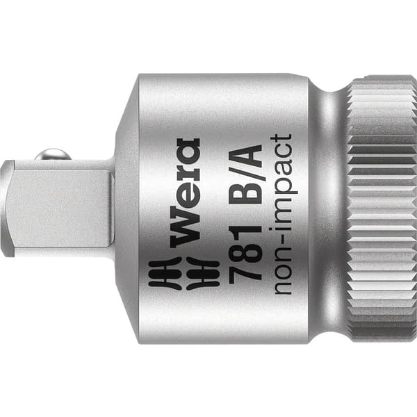 Wera 781 B/A 05042672001 Hylsnyckel-bitsinsats 1/4 tum Drivning 3/8 1 st