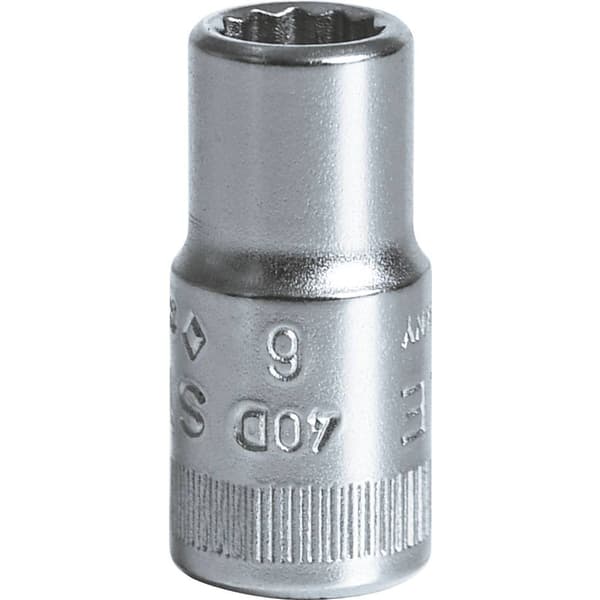 Stahlwille 40 D 6 01030006 Dubbelsexkant Hylsnyckelinsats 6 mm 1/4