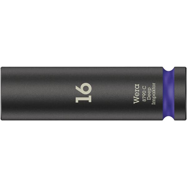 Wera 8790 C Impaktor Deep 05004833001 Inner-sexkantig Hylsnyckelinsats 16 mm 1/2