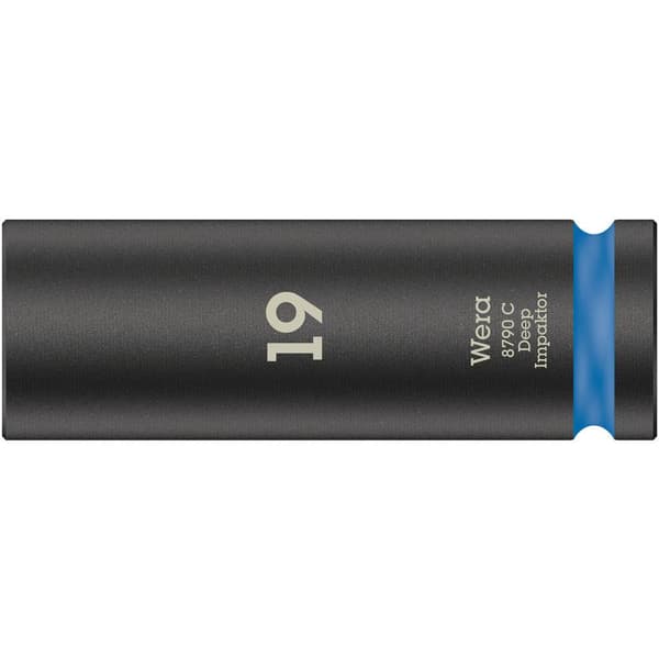 Wera 8790 C Impaktor Deep 05004836001 Inner-sexkantig Hylsnyckelinsats 19 mm 1/2