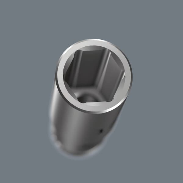 Wera B Deep Hylsnyckelsats imperial 3/8 9 delar 05005440001