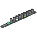 Miniatyrbild 1 av 5: Wera C Impaktor Hylsnyckelsats imperial 1/2 9 delar 05005490001