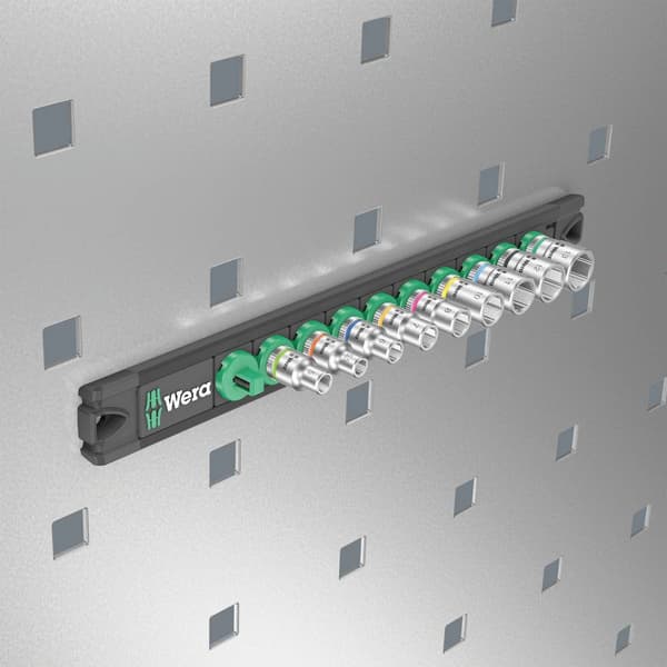 Wera A 4 Zyklop Hylsnyckelsats imperial 1/4 9 delar 05005400001