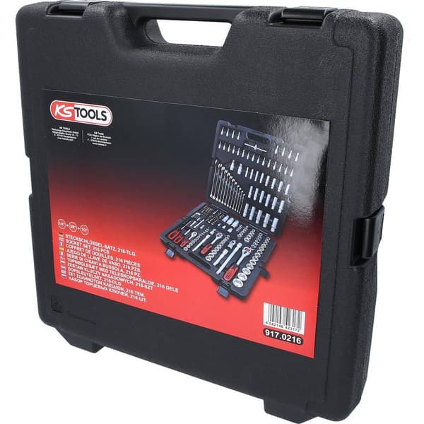 KS Tools 917.0216 Hylsnyckelsats 216 delar 917.0216