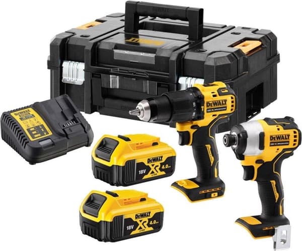 ELVERKTYGSKOMBOSATS DEWALT DCK2062M2T (DCD709+DCF809) 18V 2X4.0AH