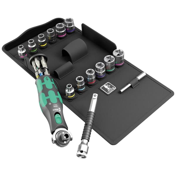 Wera 8009 Hylsnyckelsats 1/4 27 delar 05004285001