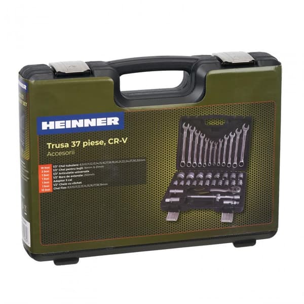 HR TRUSA 37 PIESE 1/2" CR-V