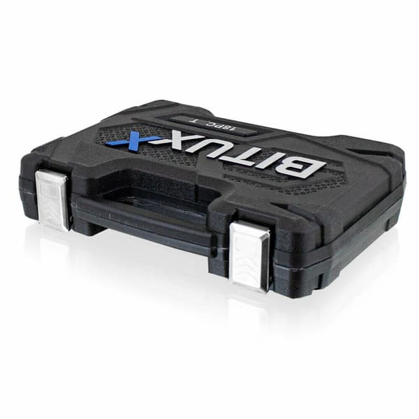 Verktygssats Nyckel/bits 18 stycken BITUXX TORX hylsor stål