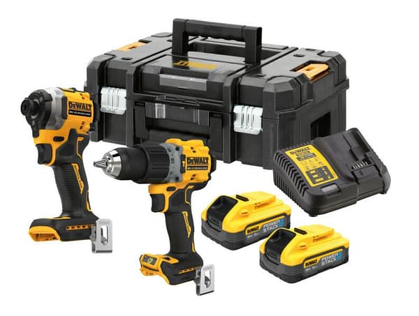 DEWALT.COMBO SET 18V DCD805 ISKUOHJAIN + DCF850 OHJAIN 2x5.0Ah POWERSTACK DCK2050H2T