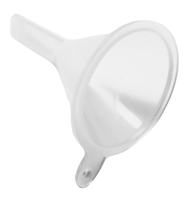 Sæt med 50 mini plasttragte