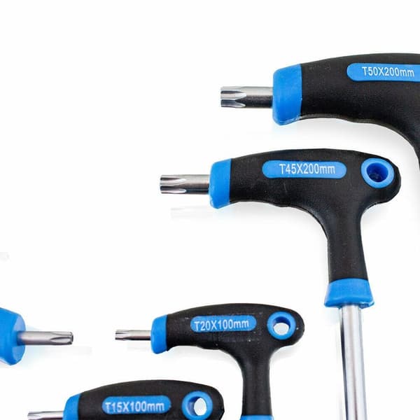 Torx L jakoavainsarja T10-T50 kahvalla 9 kpl BITUXX
