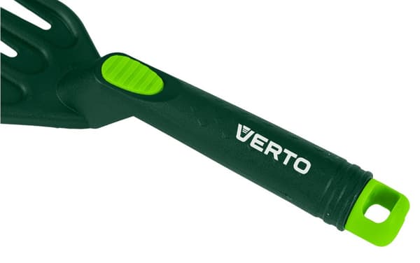 Sæt med 4 plasthåndværktøj (rive, klo, skovl, mattock/klo)