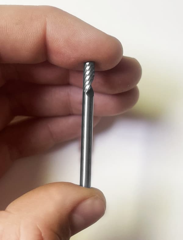 Set HQ mikro yksiurainen jyrsin (4,0 mm, 10 kpl)
